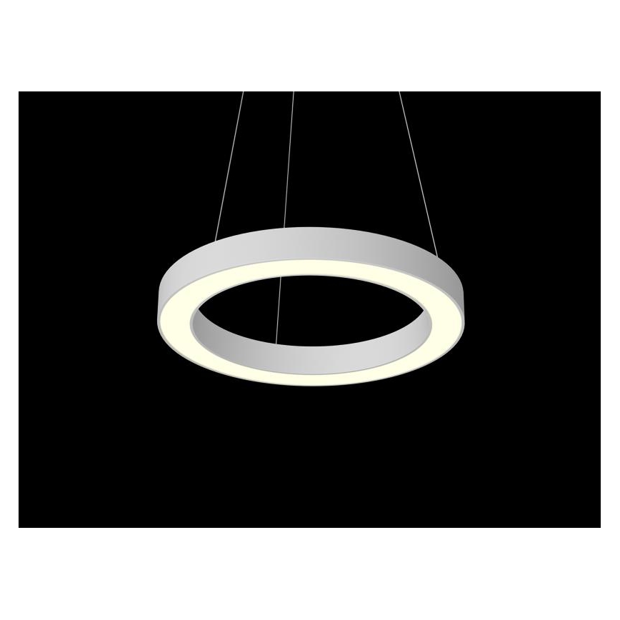 Immax NEO 07091L - LED Димируем висящ полилей PASTEL LED/52W/230V 60 см бял Tuya + дистанционно управление