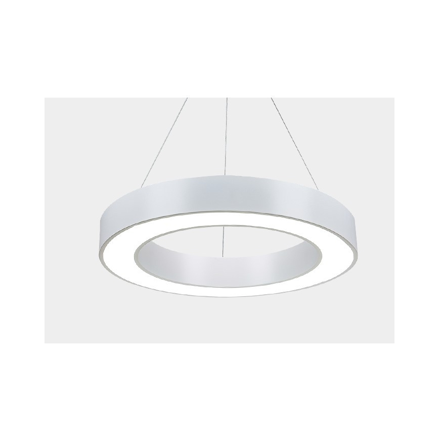 Immax NEO 07091L - LED Димируем висящ полилей PASTEL LED/52W/230V 60 см бял Tuya + дистанционно управление