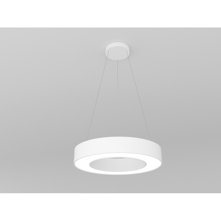 Immax NEO 07091L - LED Димируем висящ полилей PASTEL LED/52W/230V 60 см бял Tuya + дистанционно управление
