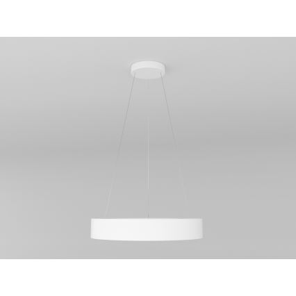 Immax NEO 07091L - LED Димируем висящ полилей PASTEL LED/52W/230V 60 см бял Tuya + дистанционно управление