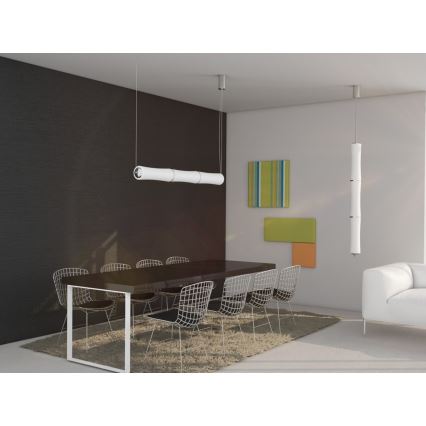 Immax NEO 07102L - LED Димируем висящ полилей BAMBOOS LED/30W/230V 90см + дистанционно управление Tuya
