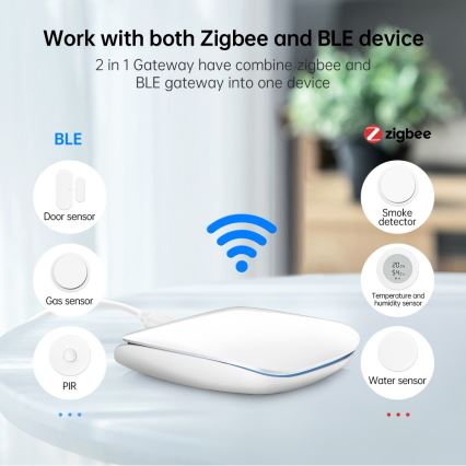Immax NEO 07117-6 - MULTI BRIDGE PRO Умен шлюз Zigbee 3.0 с Wi‑Fi