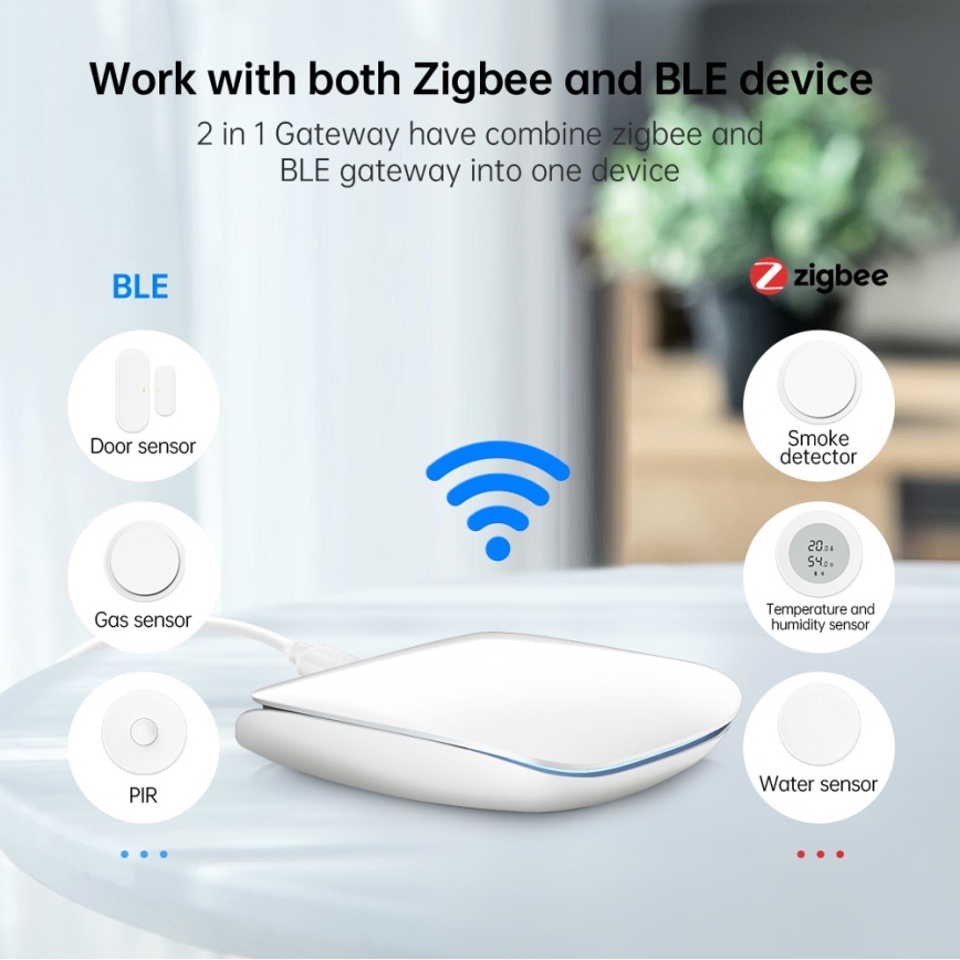 Immax NEO 07117-6 - MULTI BRIDGE PRO Умен шлюз Zigbee 3.0 с Wi‑Fi