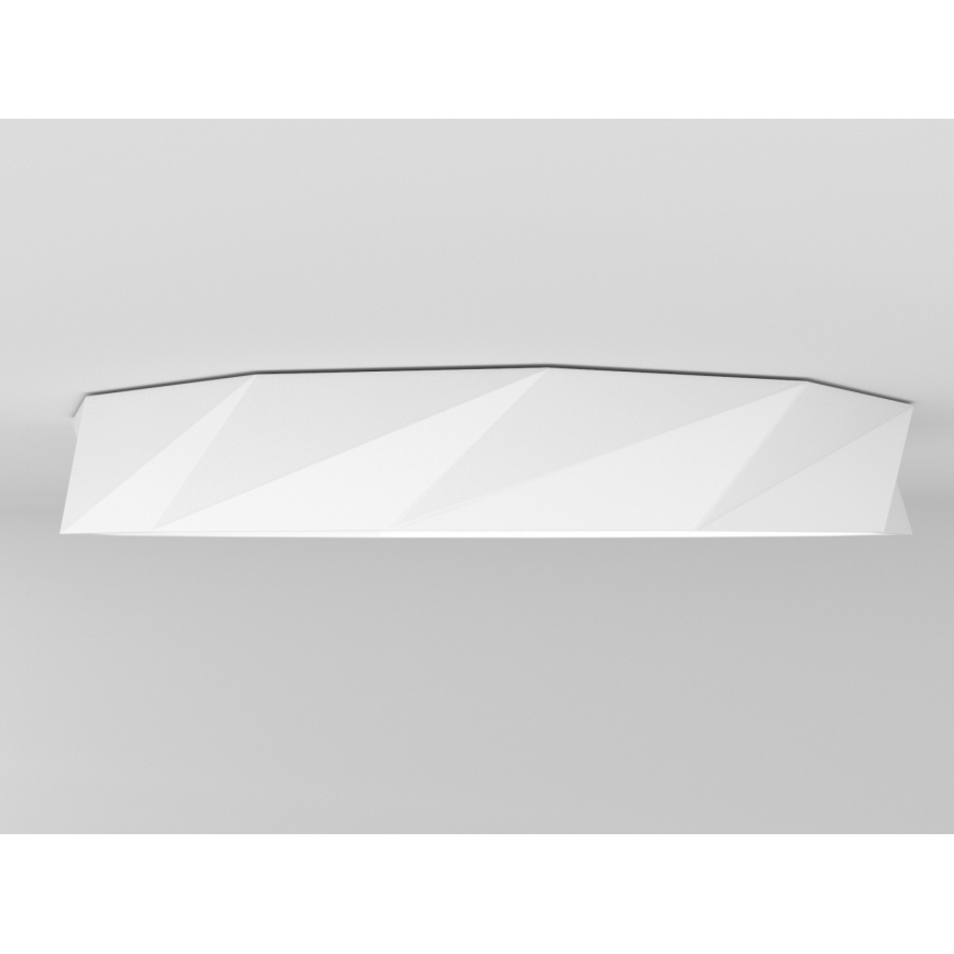 Immax NEO 07131-W80 - LED SMART Димируем плафон DIAMANTE бял LED/60W/230V + дистанционно управление 80 см Tuya ZigBee