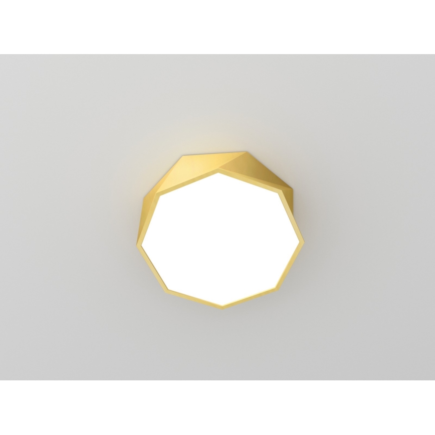 Immax NEO 07132-G40 - LED SMART Димируема лампа DIAMANTE LED/31W/230V златиста 40 см + дистанционно управление Tuya ZigBee