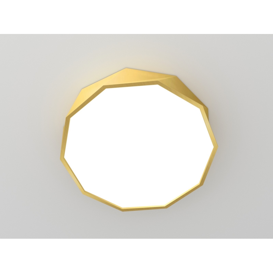 Immax NEO 07132-G60- LED SMART Димируема лампа DIAMANTE LED/43W/230V златиста 60см + дистанционно управление Tuya ZigBee