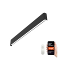Immax NEO 07137-B - LED SMART Аплик LINEA LED/40W/230V 76см + дистанционно Tuya ZigBee