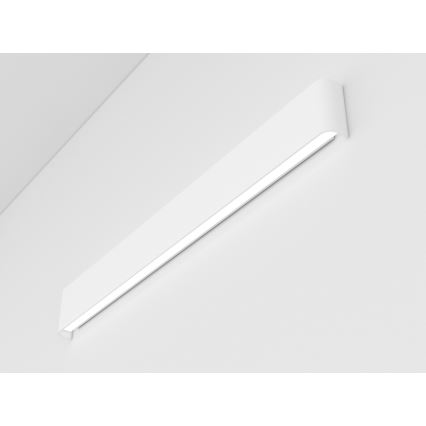 Immax NEO 07137-W - LED Димируем интелигентен аплик LINEA бял LED/40W/230V + дистанционно управление 76 см Tuya ZigBee