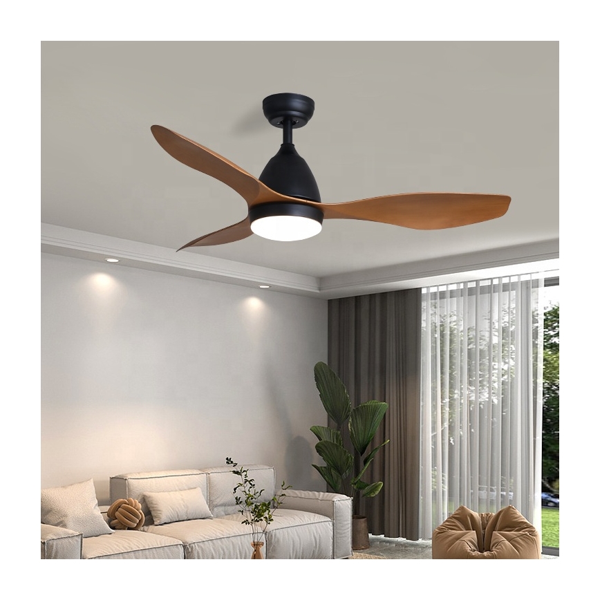 Immax NEO 07141-B - LED Вентилатор за таван NEO LITE FRESCO LED/18W/230V Tuya Wi-Fi черен/кафяв+ дистанционно управление