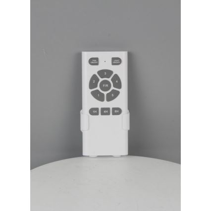 Immax NEO 07141-B - LED Вентилатор за таван NEO LITE FRESCO LED/18W/230V Tuya Wi-Fi черен/кафяв+ дистанционно управление