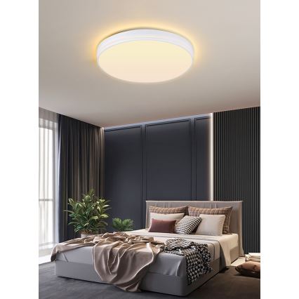 Immax NEO 07149-W40 - LED Димируема лампа NEO LITE AREAS LED/24W/230V Tuya Wi-Fi бяла + дистанционно