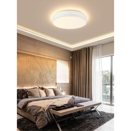 Immax NEO 07153-W30 - LED Димируема лампа NEO LITE PERFECTO LED/24W/230V Wi-Fi Tuya бяла + дистанционно