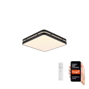 Immax NEO 07154-B30 - LED регулируемо таванно осветително тяло NEO LITE PERFECTO LED/24W/230V Wi-Fi Tuya черно + дистанционно управление