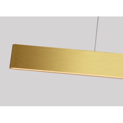 Immax NEO 07157-G120X - LED RGB+CCTW Димируем пендел MILANO LED/40W/230V Tuya златист