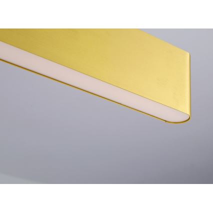 Immax NEO 07157-G120X - LED RGB+CCTW Димируем пендел MILANO LED/40W/230V Tuya златист