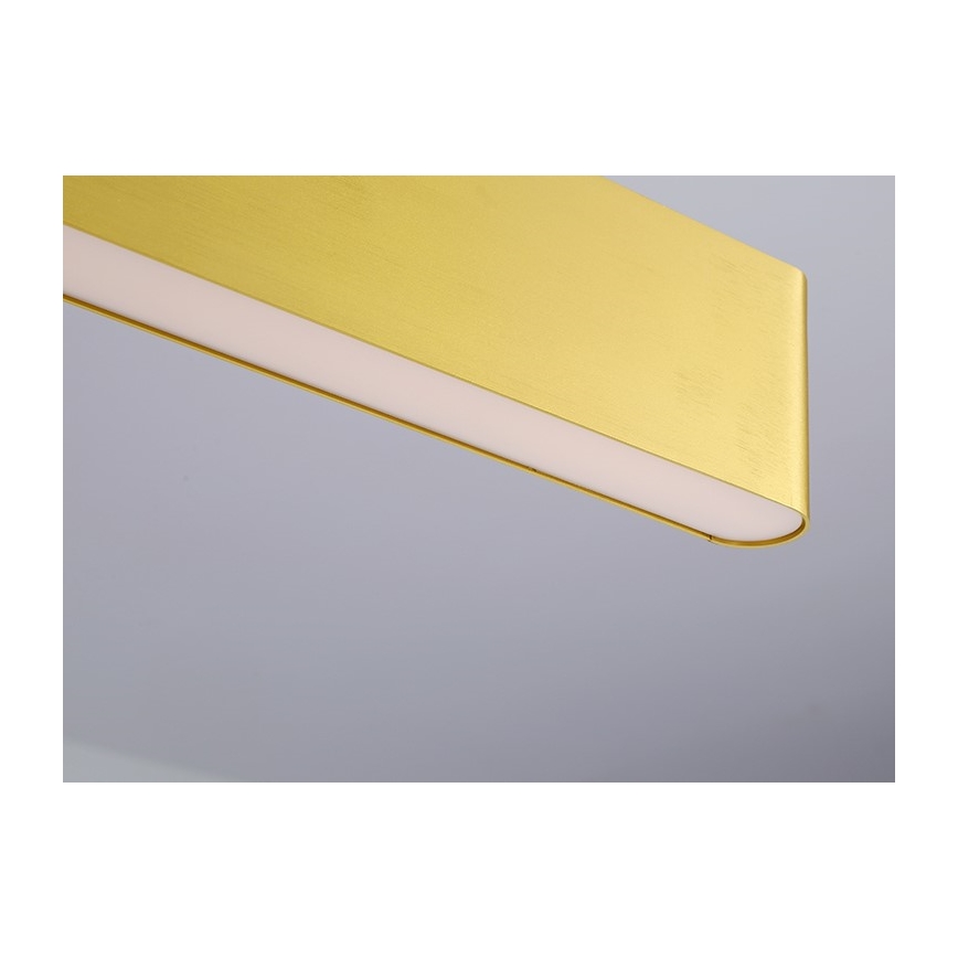 Immax NEO 07157-G120X - LED RGB+CCTW Димируем пендел MILANO LED/40W/230V Tuya златист