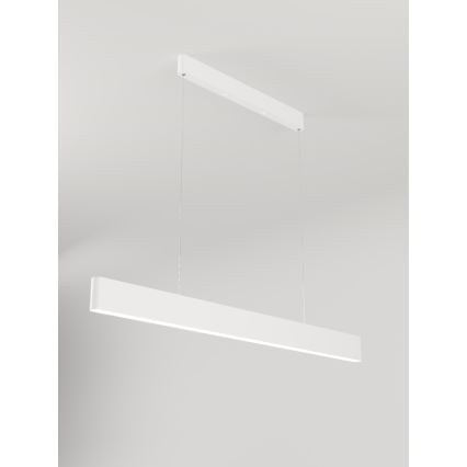 Immax NEO 07157-W120X - LED RGB+CCT Димируем пендел MILANO LED/40W/230V Tuya бял