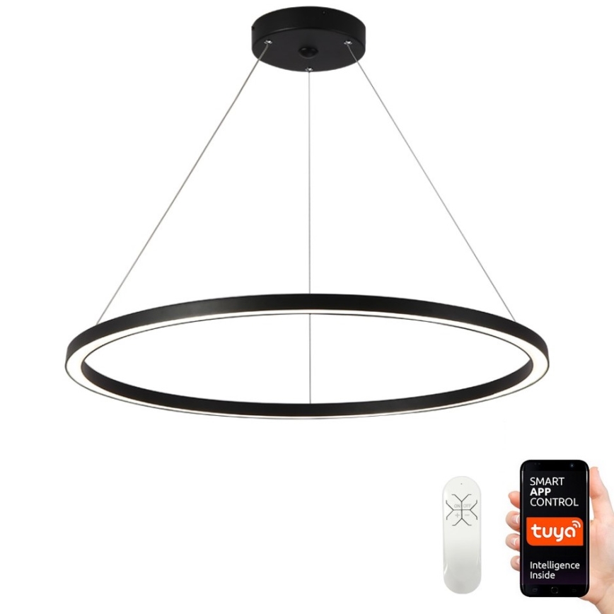 Immax NEO 07158-B80 - LED Димируем пендел FINO LED/60W/230V Tuya черен + дистанционно