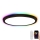 Immax NEO 07166-B40 - LED RGB+CCT Димируем плафон NEO LITE TUDO LED/50W/230V Wi-Fi Tuya черен + дистанционно управление
