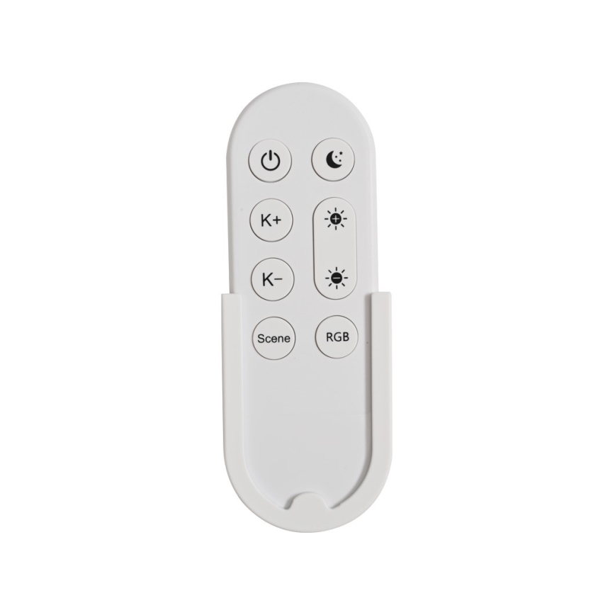 Immax NEO 07166-B40 - LED RGB+CCT Димируем плафон NEO LITE TUDO LED/50W/230V Wi-Fi Tuya черен + дистанционно управление