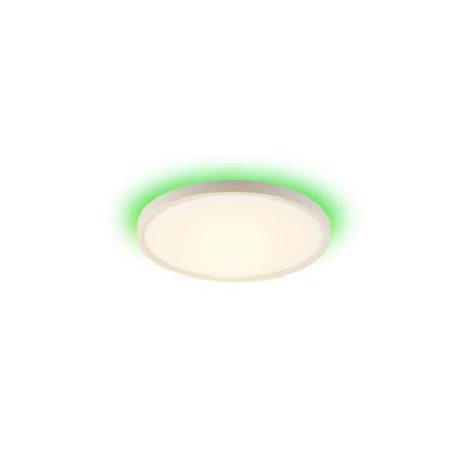 Immax NEO 07169-W60 - LED RGB+CCT Димируем плафон NEO LITE TUDO 65W/230V 2700-6500K Wi-Fi Tuya + дистанционно управление бял