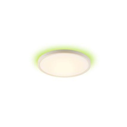 Immax NEO 07169-W60 - LED RGB+CCT Димируем плафон NEO LITE TUDO 65W/230V 2700-6500K Wi-Fi Tuya + дистанционно управление бял