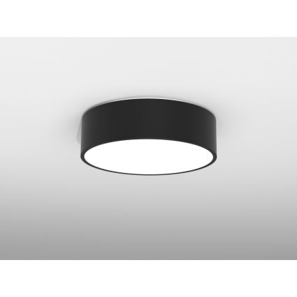 Immax NEO 07200L - LED Димируем плафон RONDATE LED/18W/230V 3000-6000K Ø 25 cm черен Tuya + дистанционно управление