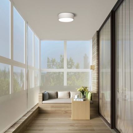 Immax NEO 07204L - LED Димируем плафон RONDATE LED/18W/230V 3000-6000K бял Tuya + дистанционно управление