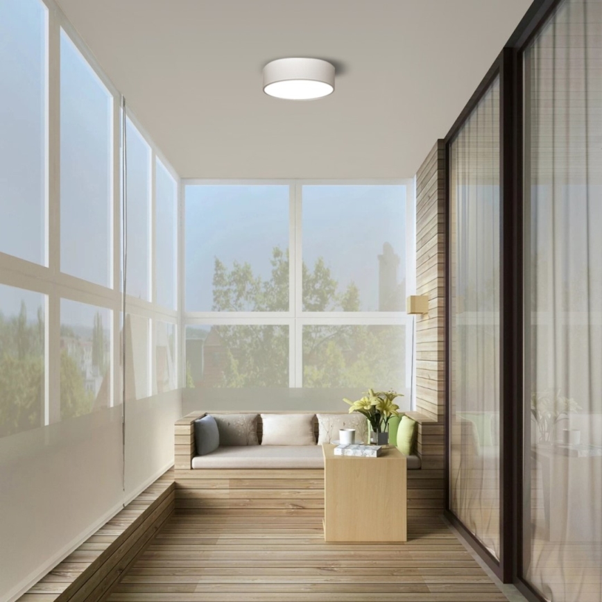 Immax NEO 07204L - LED Димируем плафон RONDATE LED/18W/230V 3000-6000K бял Tuya + дистанционно управление