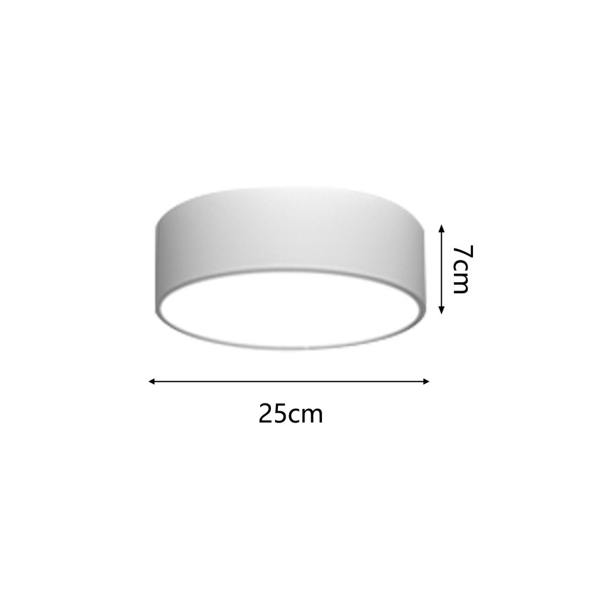 Immax NEO 07204L - LED Димируем плафон RONDATE LED/18W/230V 3000-6000K бял Tuya + дистанционно управление