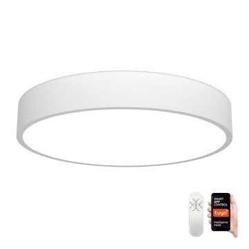 Immax NEO 07207L-LED Димируем плафон RONDATE 65W/230V 3000-6000K Tuya бял + дистанционно управление