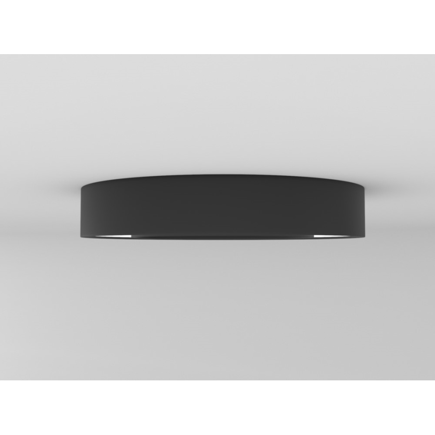 Immax NEO 07209L - LED Димируем плафон PASTEL LED/53W/230V 60 см черен Tuya + дистанционно управление