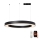 Immax NEO 07211L - LED Димируем пендел PASTEL LED/68W/230V 2700-6500K Tuya черен + дистанционно управление