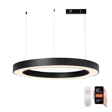 Immax NEO 07211L - LED регулируема висяща лампа на кабел PASTEL LED/68W/230V 2700-6500K Tuya черна + дистанционно управление