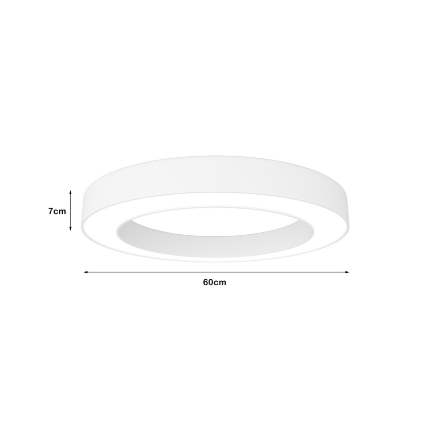 Immax NEO 07212L - LED Димируема лампа PASTEL LED/53W/230V бял Tuya + дистанционно управление