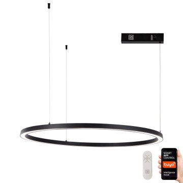 Immax NEO 07215L - LED Димируем пендел FINO LED/60W/230V 80 см черен Tuya + дистанционно управление