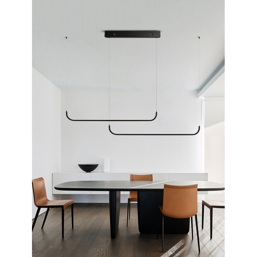 Immax NEO 07222L - LED Димируем пендел NEO LITE PATTINI LED/56W/230V 2700-6500K Wi-Fi Tuya + дистанционно управление