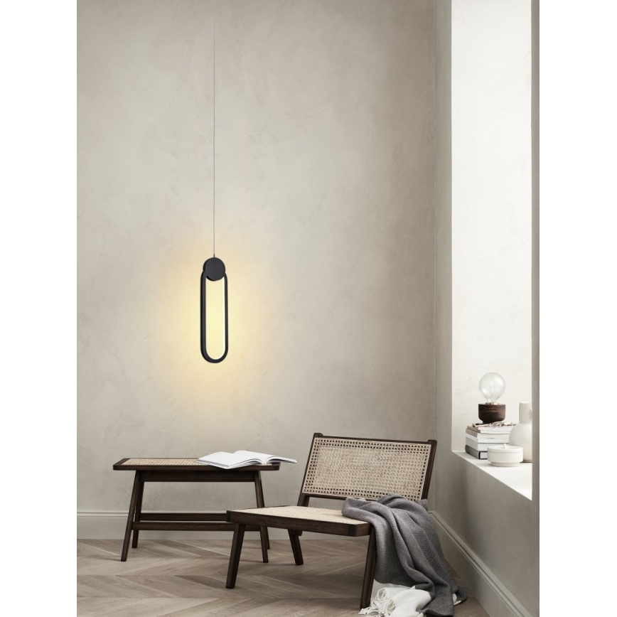 Immax NEO 07232L - LED Димируем пендел NEO LITE OVALE LED/22W/230V 2700-6500K Wi-Fi Tuya + дистанционно управление