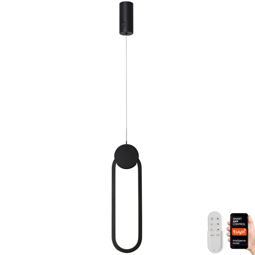 Immax NEO 07232L - LED Димируем пендел NEO LITE OVALE LED/22W/230V 2700-6500K Wi-Fi Tuya + дистанционно управление
