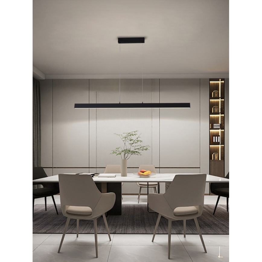 Immax NEO 07234L - LED Димируем пендел NEO LITE TRIANGOLO LED/28W/230V Wi-Fi Tuya 2700-6500K + дистанционно управление