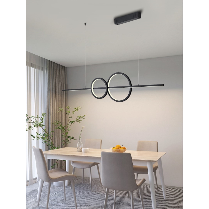 Immax NEO 07236L - LED Димируем пендел NEO LITE RONDAS LED/56W/230V Tuya Wi-Fi 2700-6500K + дистанционно управление