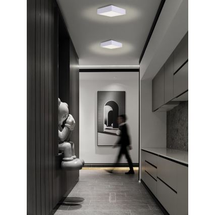 Immax NEO 07238L - LED Димируем плафон CANTO LED/22W/230V бял Tuya + дистанционно управление