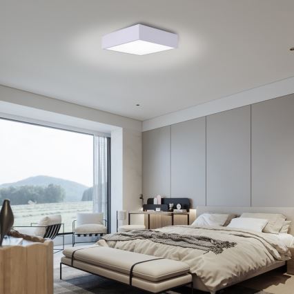 Immax NEO 07238L - LED Димируем плафон CANTO LED/22W/230V бял Tuya + дистанционно управление
