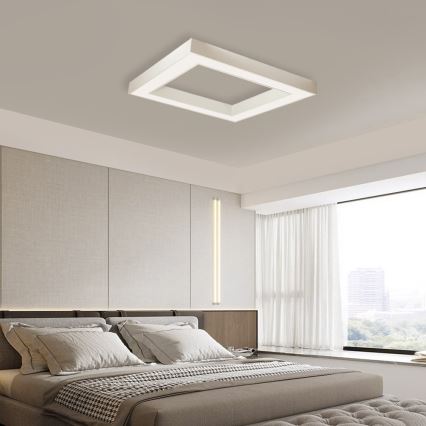 Immax NEO 07240L - LED Димируем плафон CANTO LED/60W/230V 2700-6500K Tuya бял