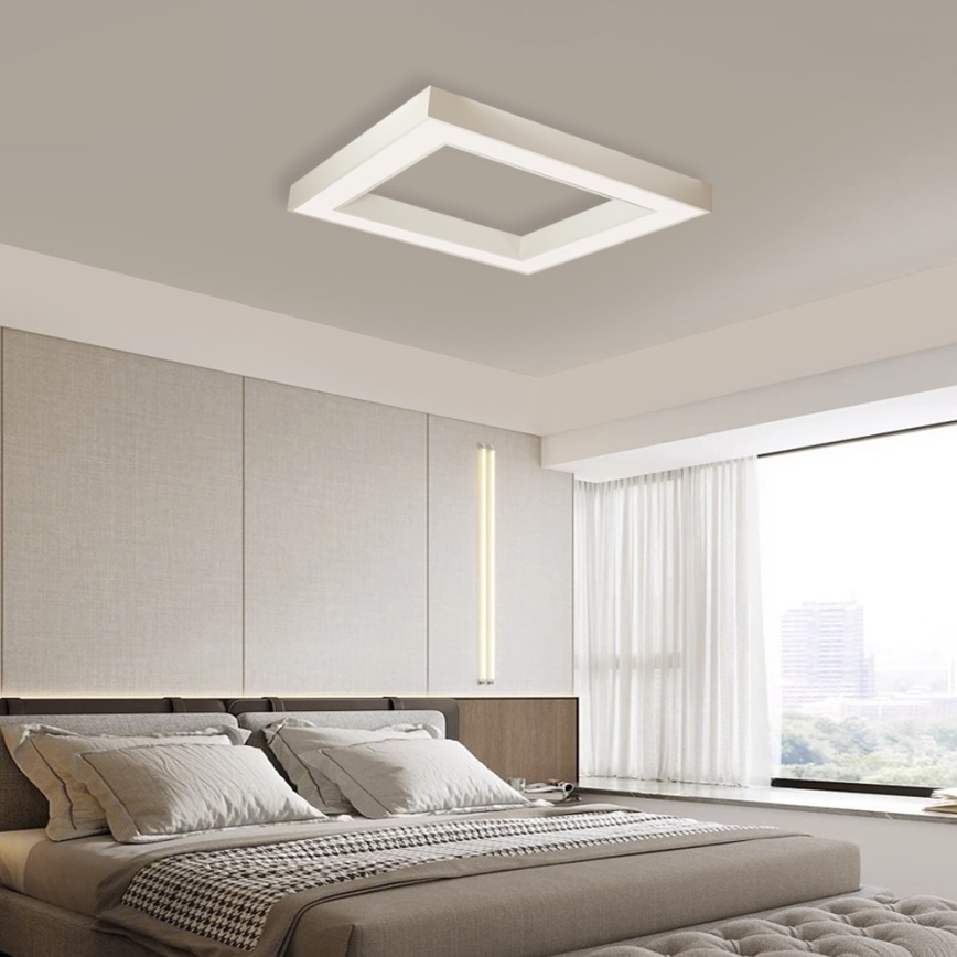 Immax NEO 07240L - LED Димируем плафон CANTO LED/60W/230V 2700-6500K Tuya бял
