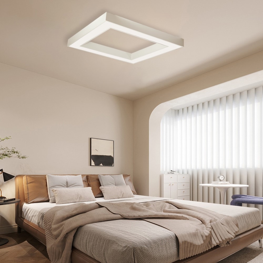 Immax NEO 07240L - LED Димируем плафон CANTO LED/60W/230V 2700-6500K Tuya бял