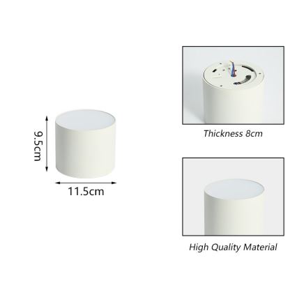 Immax NEO 07241L - LED Димируем плафон RONDATE LED/18W/230V 11,5cm Wi-Fi Tuya