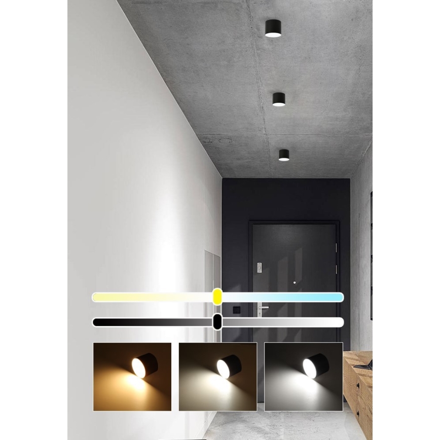Immax NEO 07242L - димируема LED таванна лампа RONDATE LED/18W/230V 11,5 cm Wi-Fi Tuya