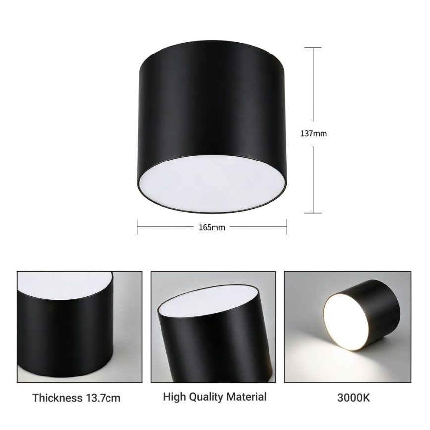 Immax NEO 07244L - LED регулируемо таванно осветително тяло RONDATE LED/32W/230V 16,5 см Wi-Fi Tuya