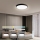 Immax NEO 07248L - LED Димируем плафон NEO LITE SEMPLICI LED/36W/230V 3000-6000K Wi-Fi Tuya черен + дистанционно управление
